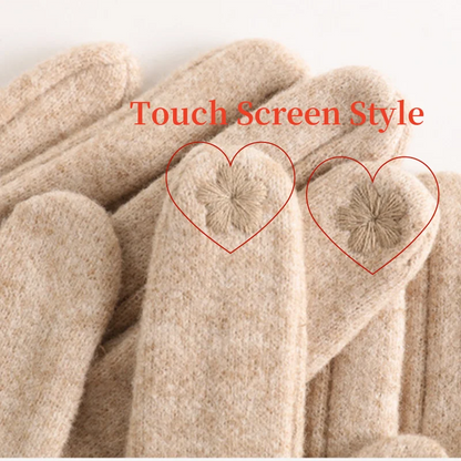 Elegant Cashmere Touchscreen Gloves™