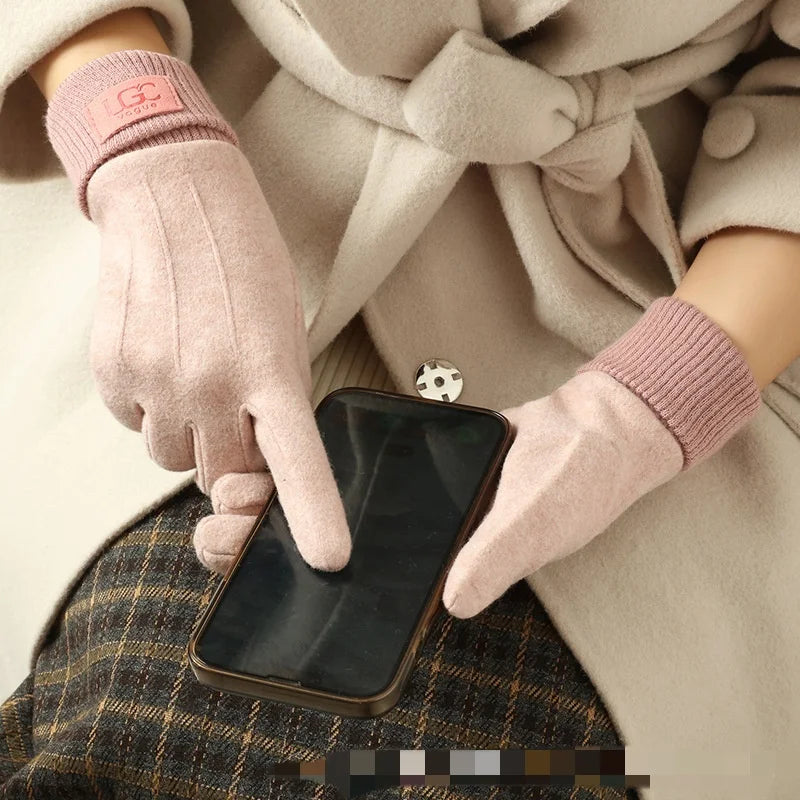 Elegant Cashmere Touchscreen Gloves™