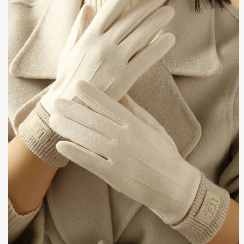 Elegant Cashmere Touchscreen Gloves™